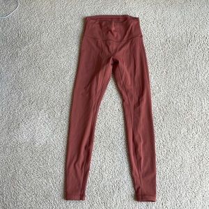 Size 8 Copper Wunder Train Leggings